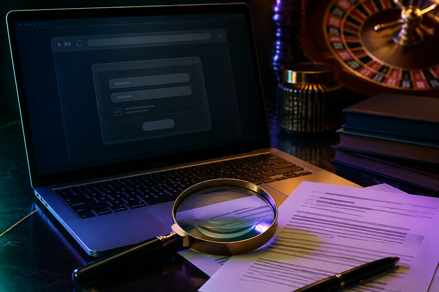 Meja pemeriksaan domain, kebijakan data, dan identitas layanan